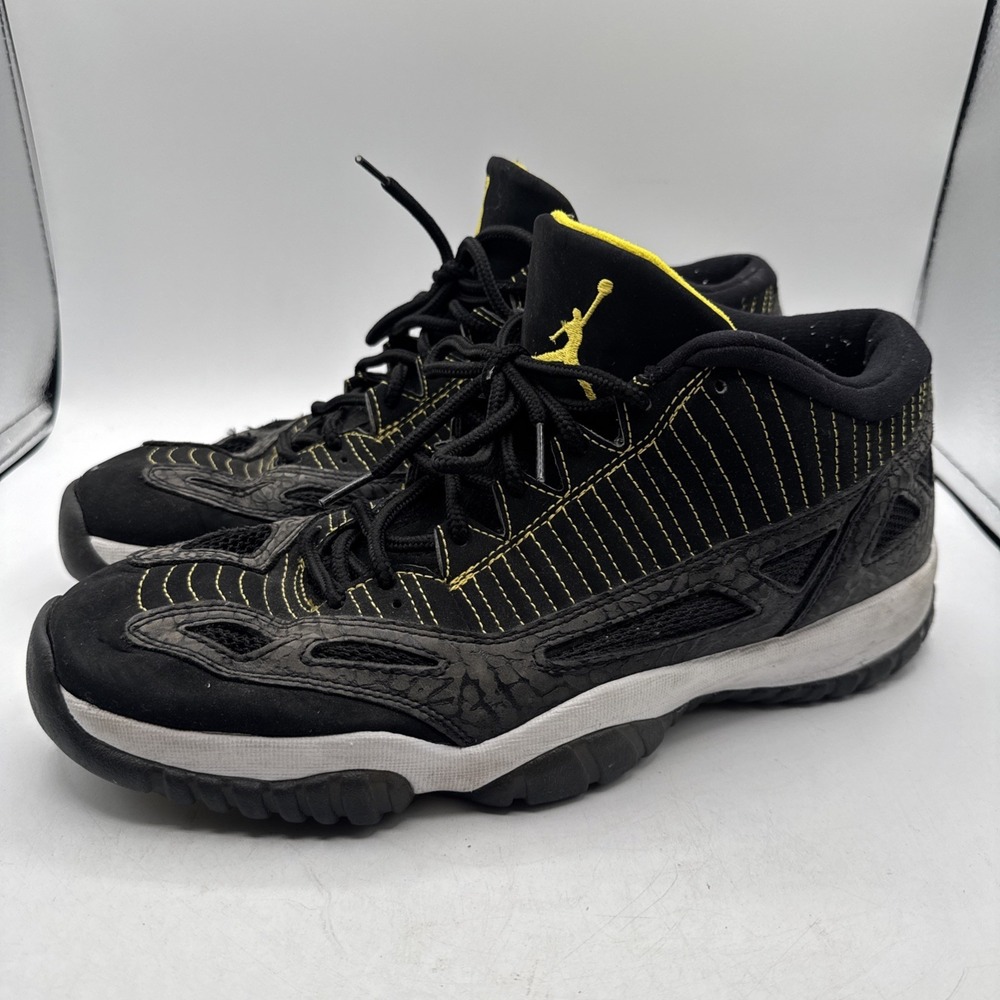 Jordan 11 Retro Low IE Men's Basketball Shoes Size 12 Black Zest 306008-002